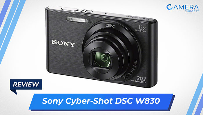 Sony Cyber Shot DSC W830 review